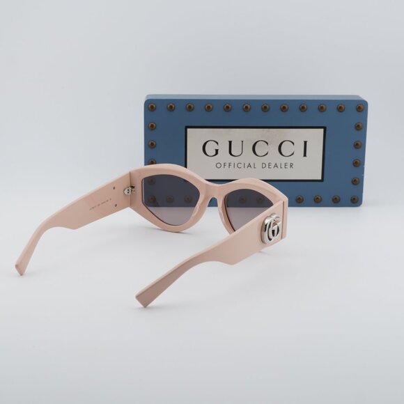 Gucci GG1951S 005 Cat Eye Sunglasses - Vintage Pink/Brown main image 10